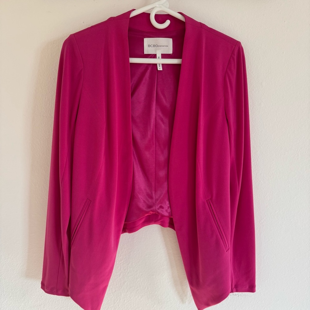 BCBGeneration Pink Blazer Jacket